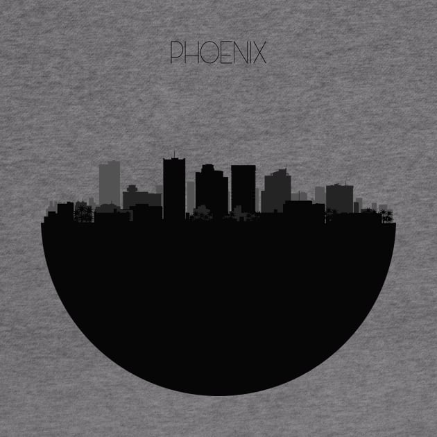 Phoenix Skyline by inspirowl